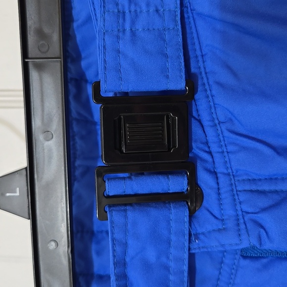 Inside EDGE SNOW BOARD SKI WINTER PANTS SIZE MEDIUM ROYAL BLUE - Picture 8 of 8